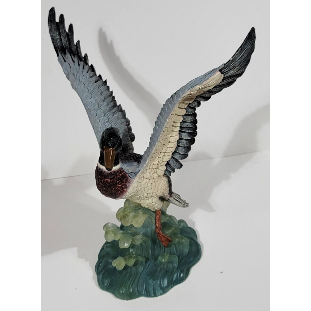 Jenkins Enterprise Home Interior Masterpiece Porcelain Hunter Mallard Duck VTG